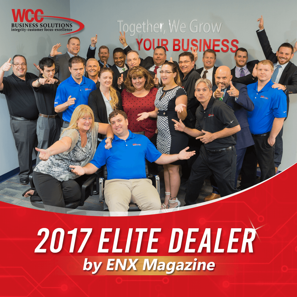 WCC Business Solutions 2017 Elite Dealer by ENX Magazine